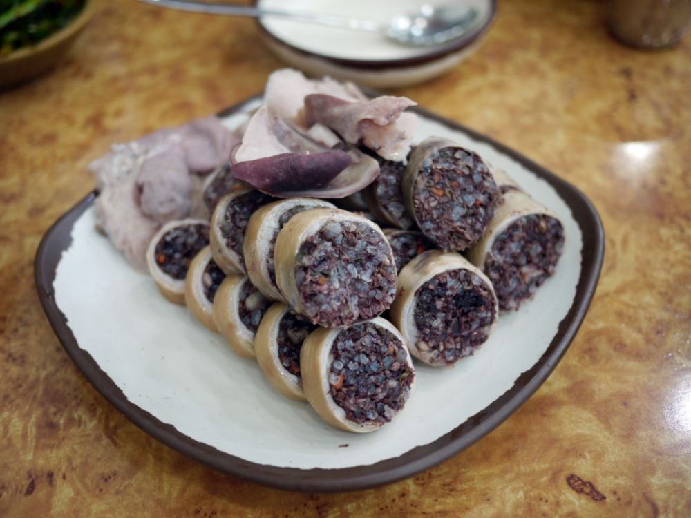 백암순대 백암순대