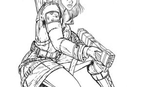 Fallout_3_MercTroublemaker_WIP_by_JosephB222 Fallout_3_MercTroublemaker_WIP_by_JosephB222